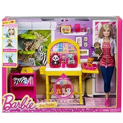 6023916432622 - BARBIE I CAN BE ZOO DOCTOR PLAY SET