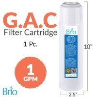 0602401982024 - BRIO (6 PACK) OF 10 REPLACEMENT FILTERS GAC GRANULAR ACTIVATED CARBON