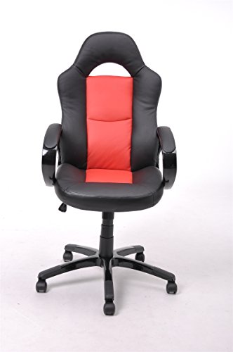 0602456761551 - OFFICE/COMPUTER CHAIR BLACK+RED