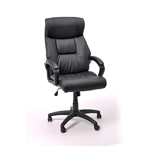 0602456761568 - OFFICE/COMPUTER CHAIR WITH ARMS BLACK