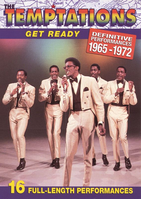 0602517049260 - DVD - THE TEMPTATIONS: GET READY - PERFORMANCES 1965-1972 - IMPORTADO