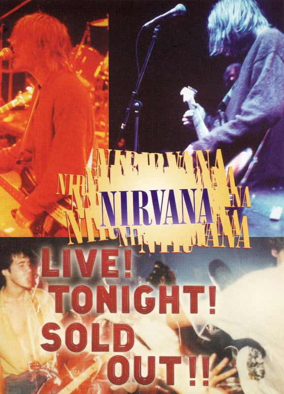 0602517098121 - DVD NIRVANA LIVE - TONIGHT SOLD OUT