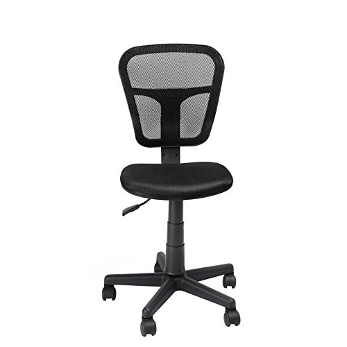 0602519701821 - VECELO B00789-GG ERGONOMICALLY SWIVEL ROLLING OFFICE /TASK/ EXECUTIVE /COMPUTER DESK CHAIR WITHOUT ARMS