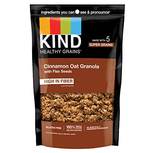 0602652171840 - HEALTHY GRAINS CINNAMON OAT CLUSTERS WITH FLAX SEEDS