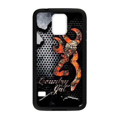 0602669036750 - PERFECT COLLECTION BROWNING CUTTER LOGO HD IMAGE CUSTOM CASE COVER OF SAMSUNG GALAXY S5 (LASER TECHNOLOGY)
