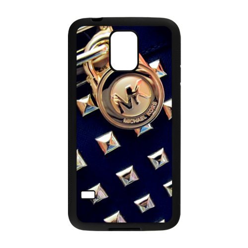 6028256938551 - CLASSIC DESIGN MICHAEL KORS MK PRINT BLACK CASE WITH HARD SHELL COVER FOR SAMSUNG GALAXY S5