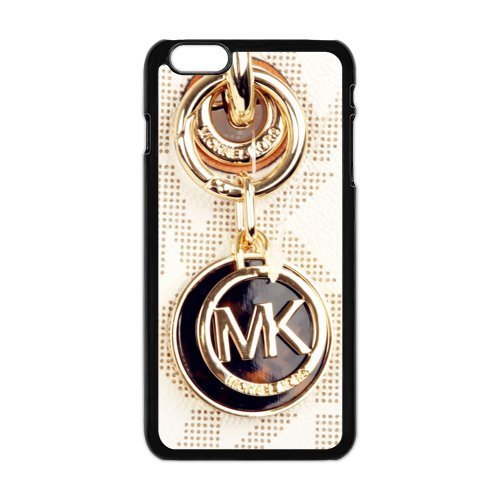 6028256938827 - CLASSIC DESIGN MICHAEL KORS MK PRINT BLACK CASE WITH HARD SHELL COVER FOR APPLE IPHONE 6 PLUS 5.5