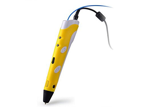 6028265060748 - CONVOY®3D STEREOSCOPIC PRINTING PEN FOR 3D DRAWING AND DOODLING (YELLOW)
