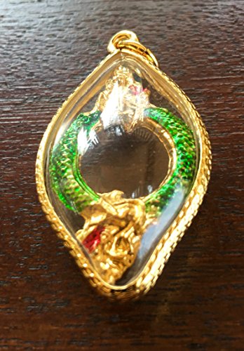 0602914929219 - PHAYA NAK NAGA DRAGON OUROBOROS NAGA TAIL INFINITY THAI BUDDHA AMULET, THAI BUDDHIST MONKS BLESSED FOR FORTUNE GOOD LUCK SUCCESS & GOOD PROTECTION, POWERFUL CHARM BUDDHIST WITH SPECIAL GIFT