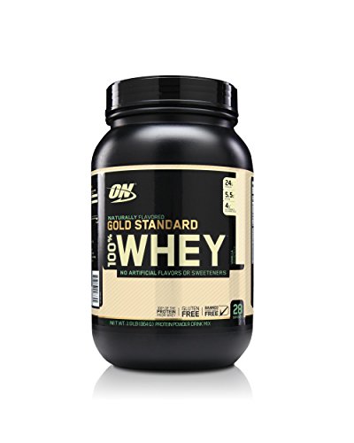 6030290004581 - OPTIMUM NUTRITION 100% WHEY GOLD STANDARD NATURALLY FLAVORED WHEY, VANILLA, 1.9 LBS