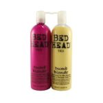 0603029095516 - BED HEAD DUMB BLONDE SHAMPOO AND RECONSTRUCTOR CONDITIONER DUO EACH