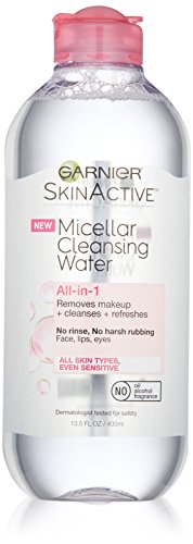 0603084454501 - GARNIER SKINACTIVE MICELLAR CLEANSING WATER ALL-IN-1 CLEANSER AND MAKEUP REMOVER, 13.5 FLUID OUNCE