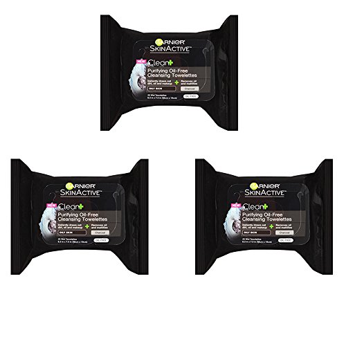 0603084492930 - GARNIER SKIN SKINACTIVE CLEAN PLUS PURIFYING OIL-FREE CLEANSING TOWELETTES (PACK