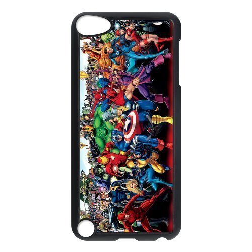 6032247570040 - FEEL.Q- MARVEL'S SUPERHEROES THE AVENGERS 2 AGE OF ULTRON BLACK HARD PLASTIC CASE FOR IPOD TOUCH 5 ITOUCH 5TH GENERATION