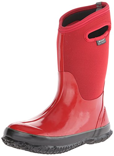 0603246449888 - BOGS CLASSIC SOLID WATERPROOF INSULATED RAIN BOOT (INFANT/TODDLER/LITTLE KID/BIG KID), RED