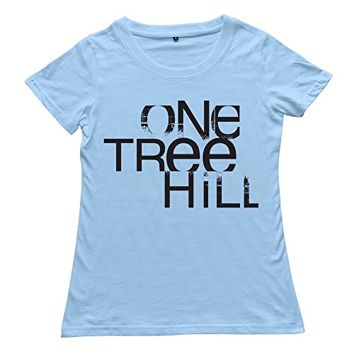 0603249853675 - GOLDFISH WOMEN'S COOL STYLE BRAND ONE TREE HILL T-SHIRT SKYBLUE US SIZE L