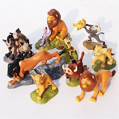 0603338763236 - 9PCS THE LIONS KING FIGURES TOYS PLAY SET TOY GIFT SIZE 5-11CM