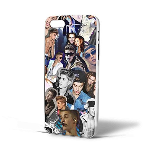 6034344987899 - JUSTIN BIEBER COLLAGE PHOTO FOR IPHONE CASE (IPHONE 6 PLUS WHITE)