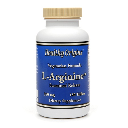 0603573579203 - L-ARGININE SUSTAINED RELEASE 350 MG,180 COUNT