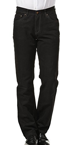 0603589147908 - ZHICHUANG TAI MEN'S PURE STRAIGHT TROUSERS XXXX-LARGE BLACK