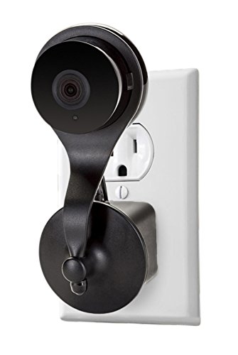 0603658999964 - YI HOME CAMERA AC OUTLET MOUNT WALL MOUNT WITH 360 DEGREE SWIVEL FOR YI HOME CAMERA BY WASSERSTEIN