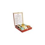 0603741001284 - MAHOGANY 9 FLAVOURS TEA CHEST GIFT BOX 90 ASSORTED TEAS