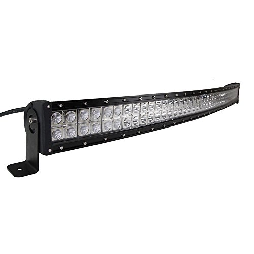6037581139434 - 300W 52'' CURVED CREE LED WORK LIGHT BAR OFFROAD TRUCK SPOT FLOOD BEAM UNIVERSAL (300W52INCH)