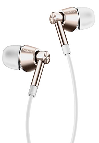 0603786199304 - 1MORE DUAL DRIVER IN-EAR HEADPHONES (EARPHONES/EARBUDS/HEADSET) WITH APPLE IOS AND ANDROID COMPATIBLE MICROPHONE AND REMOTE