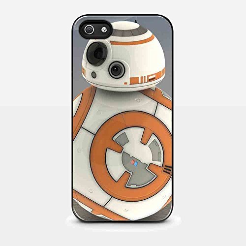 6039036828955 - STAR WARS BB8 ROBOT FOR IPHONE AND SAMSUNG GALAXY CASE (IPHONE 5/5S BLACK)