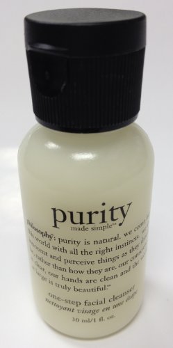 0604079041423 - PHILOSOPHY PURITY MADE SIMPLE ONE-STEP ACIAL CLEANSER, 1. OZ / 30 ML (DLX TRAVEL