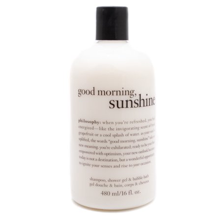0604079149402 - PHILOSOPHY GOOD MORNING SUNSHINE SHAMPOO SHOWER GEL & BUBBLE BATH (16 OZ)