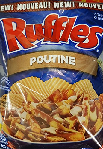 0060410024775 - RUFFLES POUTINE POTATO CHIPS 40G/1.411OZ {IMPORTED FROM CANADA}