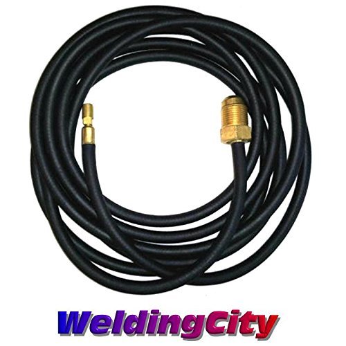 0604697472241 - WELDINGCITY POWER CABLE/WATER HOSE 40V64R RUBBER 12.5-FT FOR TIG WELDING WATER COOLING TORCH 18