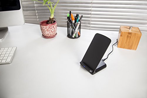 0604697978576 - CLASSIC QI WIRELESS CHARGING STAND BY WASSERSTEIN FOR SAMSUNG GALAXY S6, GALAXY S6 EDGE, LG G4, NEXUS 6, SONY XPERIA Z3V, SAMSUNG, GOOGLE, HTC AND OTHER QI-ENABLED DEVICES - WASSERSTEIN WARRANTY