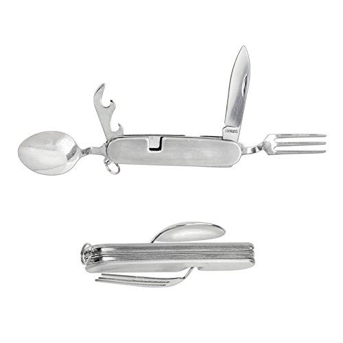 0604776586784 - GENERIC QY*US4*160215*1022 *8**2325** KNIFE - KNIFE, G UTENS STAINLESS POCKET CAMPING CAMPING UTENSIL NLESS P AND CAN OPENER OPENER SPOON, FORK, K, AND CAN OPENER