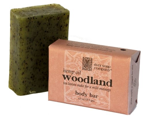 0604849031203 - RIVER SOAP CO. WOODLAND SOAP TRIPLE MILLED ALL VEGETABLE