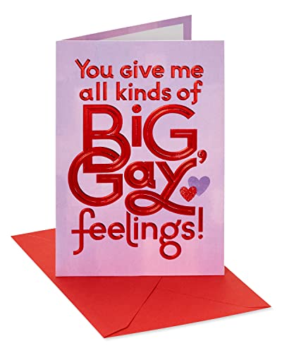 0605030554037 - AMERICAN GREETINGS GAY VALENTINES DAY CARD (I LOVE IT)