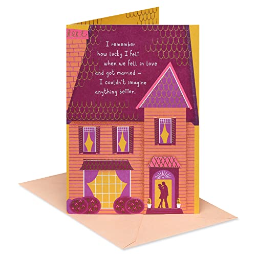 0605030884158 - AMERICAN GREETINGS ANNIVERSARY CARD FOR HUSBAND (HAPPY IN WAYS ID NEVER DREAMED)
