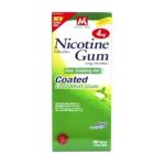 0605388666130 - NICOTINE COATED COOL MINT GUM 4 MG,180 COUNT
