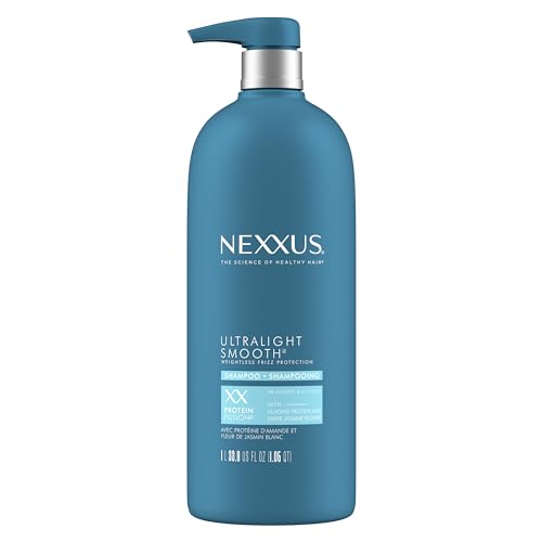 0605592008061 - NEXXUS SHAMPOO ULTRALIGHT SMOOTH FOR DRY & FRIZZY HAIR SULFATE-FREE 33.8 OZ