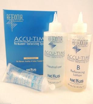 0605592510007 - NEXXUS ACCU-TIME PERMANENT TEXTURIZING SYSTEM PERM FOR NORMAL & COLOR TREATED