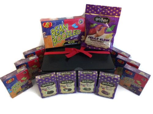 0605930578461 - HARRY BOTTER BEANBOOZLED LARGE PARTY PACK: 3.5 SPINNER GAME, 6 BEANBOOZLED BOX TOPS 1.6 OZ BOXES, 4 BERTIE BOTTS 1.2 OZ., 1 JELLY SLUGS 1.2 OZ. & THANK YOU GIFT ALL GIFT BOXED