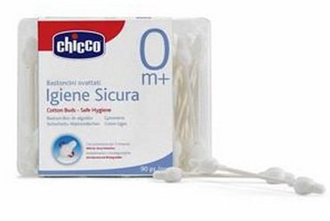 6059448781181 - CHICCO COTTON BUD SAFE HYGIENE 90 PIECES + FREE GIFT!