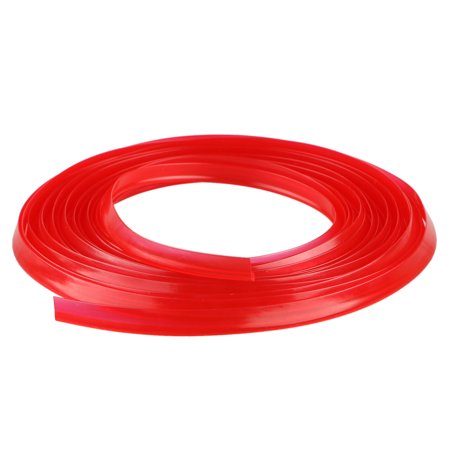 0606098857610 - EEEKIT 5M DOOR GAP TRIM MOLDING LINE EDGE STRIP RED FOR CAR INTERIOR ACCESSORY FOR MOST VEHICLES, RED AND BLUE
