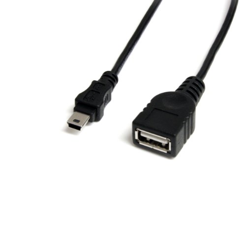 6061395761642 - STARTECH MINI USB 2.0 CABLE - USB A TO MINI B F/M - 1 FEET (USBMUSBFM1)