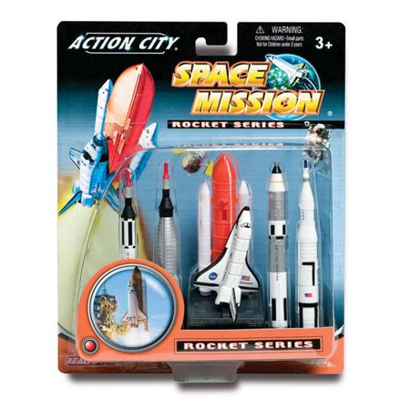 0606411091233 - REALTOY RT9123 SPACE SHUTTLE AND ROCKETS GIFT PACK