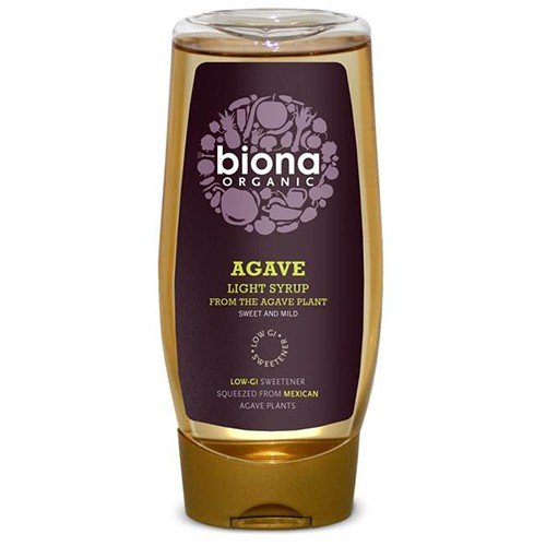 6064261438808 - (2 PACK) - BIONA - ORG AGAVE SYRUP-SQUEEZY | 500ML | 2 PACK BUNDLE
