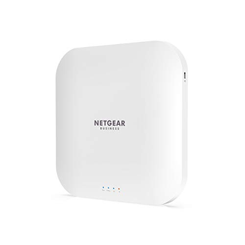 0606449153842 - NETGEAR WIRELESS DESKTOP POE ACCESS POINT (WAX218) - WIFI 6 DUAL-BAND AX3600 SPEED | 1 X 2.5G ETHERNET POE+ PORT | 802.11AX | WPA3 SECURITY | CREATE UP TO 4 SEPARATE WIRELESS NETWORKS