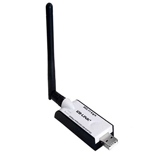 6066452471212 - LB-LINK BL-LW06-AR MINI 300MBPS WIFI WIRELESS N USB NETWORK ADAPTER WITH ANTENNA (WHITE & BLACK)