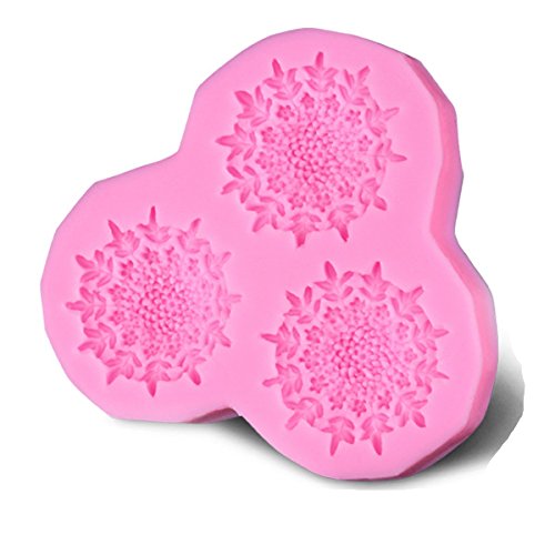 0606825377275 - GENERIC SILICONE SUNFLOWER CAKE MOLD FONDANT SILICONE MOULD MODELING TOOLS FORM FOR SOAP BISCUIT COOKIE CORTADORES DE BISCOITO